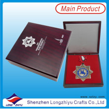 Custom Honor Medal Packed in Decorating Medal Case Gift Box